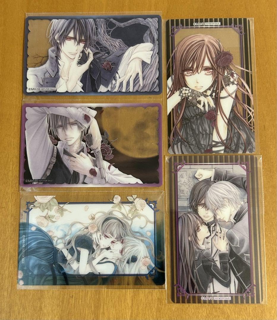 Amazon.co.jp: 漫福ガチャ ヴァンパイア騎士memories 特典クリアカード