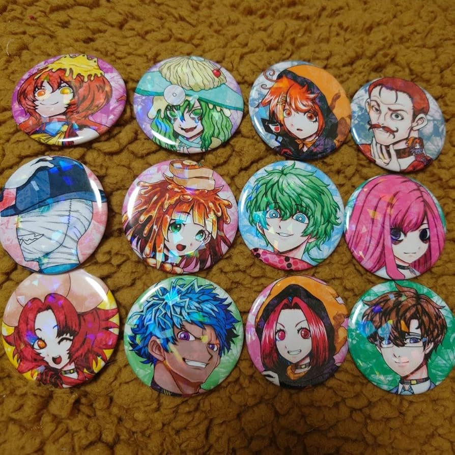 Amazon.co.jp: キミガシネ ダミーズ フロアマスター 缶バッジ : おもちゃ