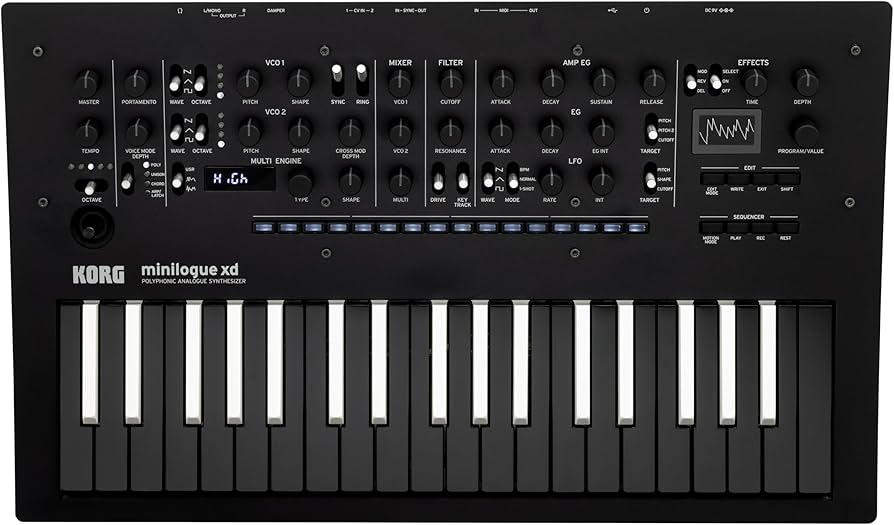 Amazon.co.jp: Korg minilogue xd 37キー反転カラー限定版