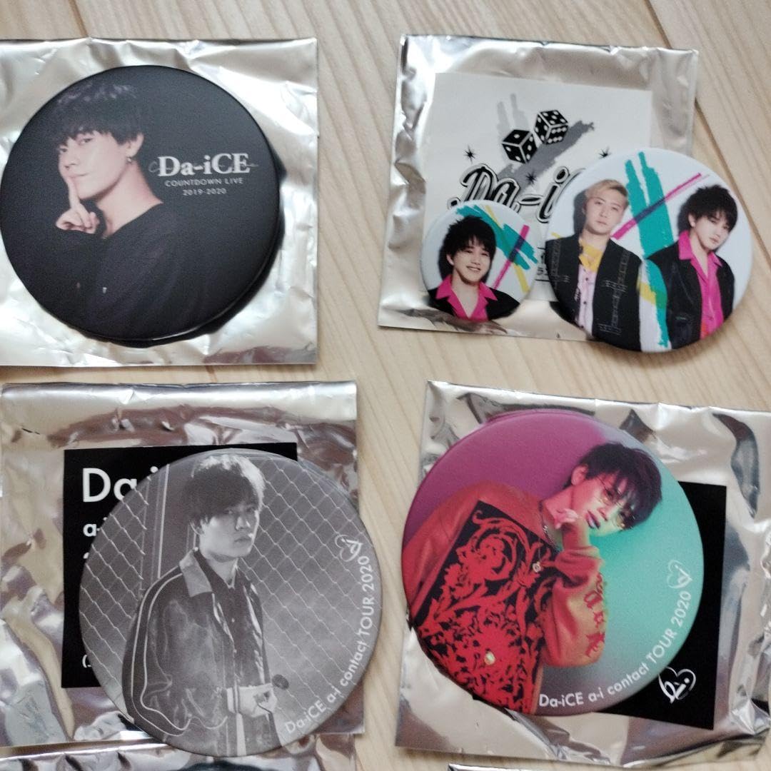 Amazon | da-ice ダイス グッズ 缶バッジ セット | バッジ | おもちゃ