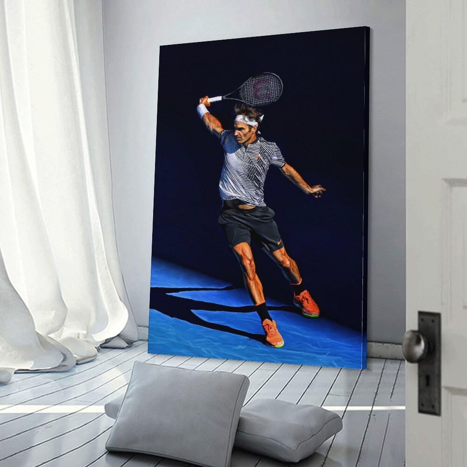 Amazon.co.jp: ロジャー・フェデラー・テニスキャラクターポスター