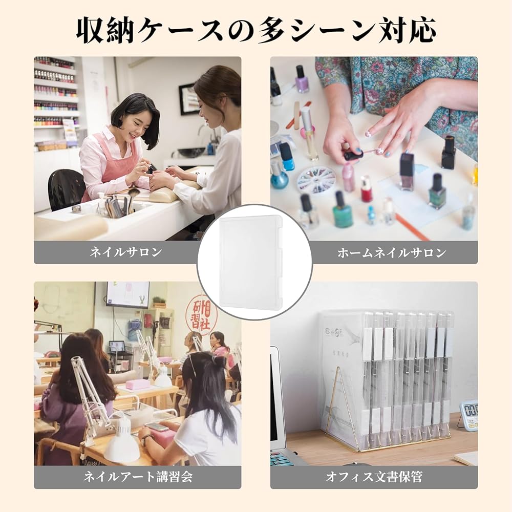 Amazon.co.jp: ネイル収納ケース ネイルチップ収納ケース ネイルチップ