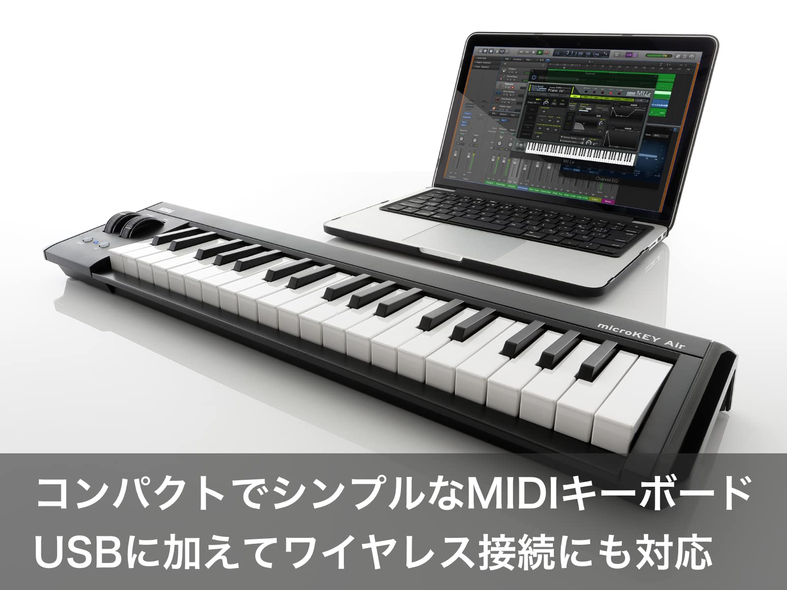 Amazon | KORG （コルグ） ワイヤレス MIDI キーボード コントローラー