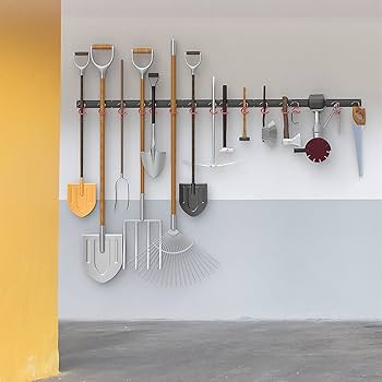 Amazon.com: WALMANN All Metal 64 Inch Wall Mount Garden Tool