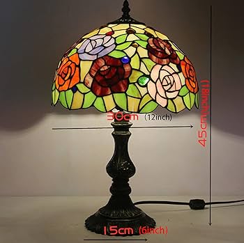 Amazon.co.jp : ティファニーランプ、ティファニー スタイル テーブル