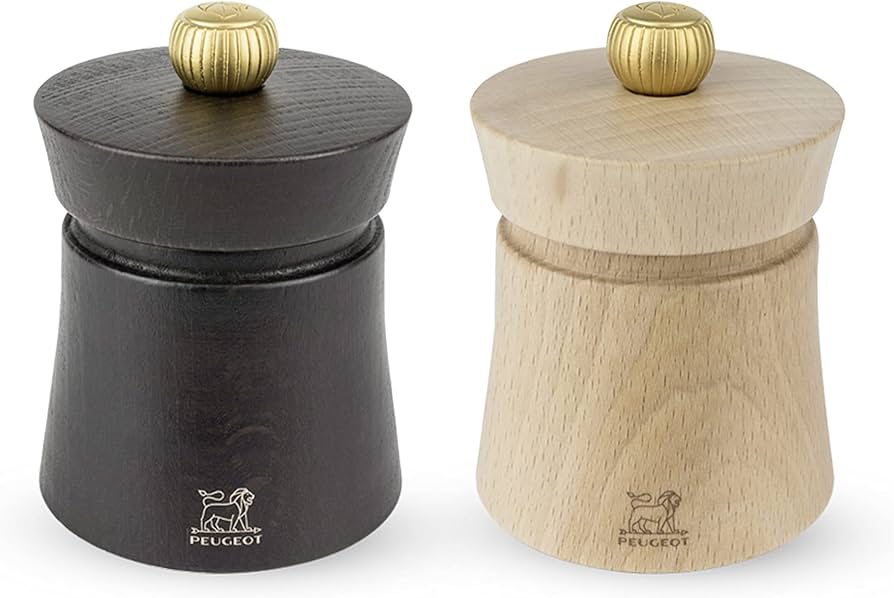 Amazon | Peugeot バヤ ソルトアンドペッパーミルセット 3インチ