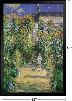 Amazon.co.jp: クロード・モネ 芸術家の庭 1880年フランス印象派絵画