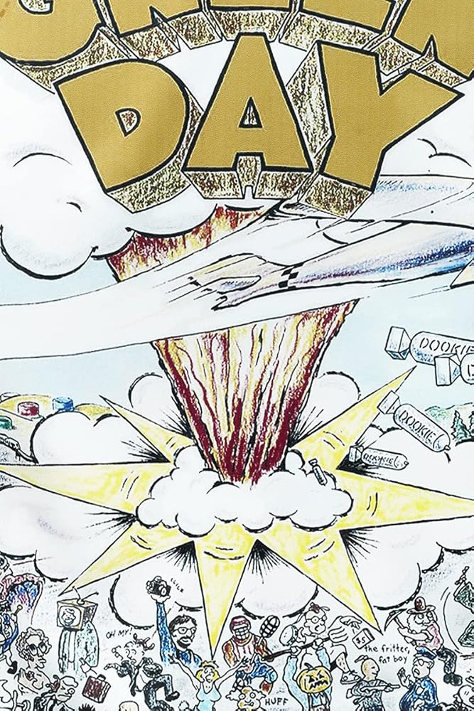 Amazon.co.jp: グリーンデードゥーキーテキスタイルポスター, マルチ