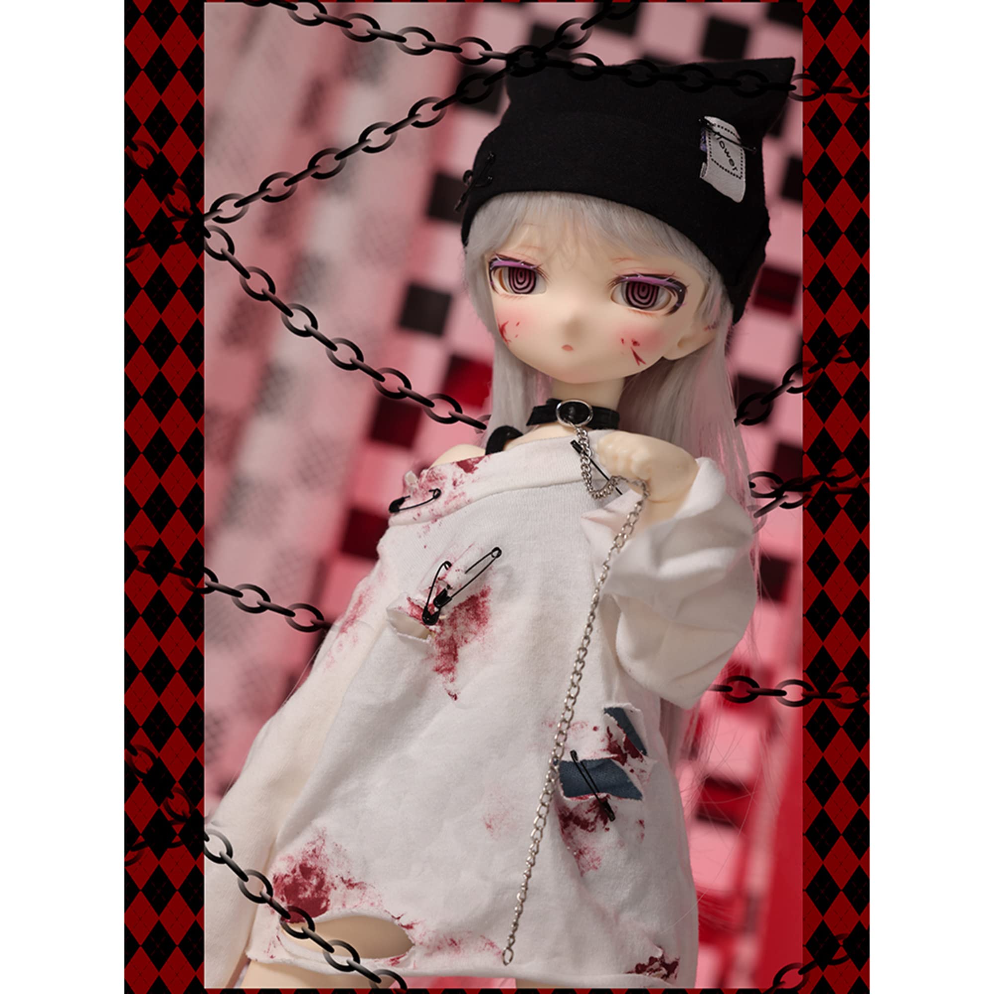 Amazon | 1/4 球体関節人形 フルセット メイク済み bjdドール ハロウィ