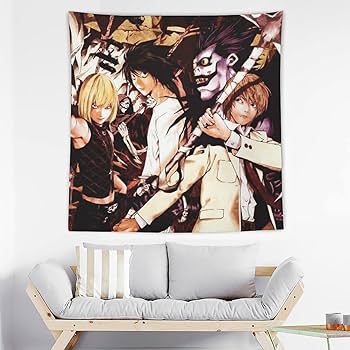 Amazon.co.jp: タペストリー デスノート ポスター 大判 絵画 アート