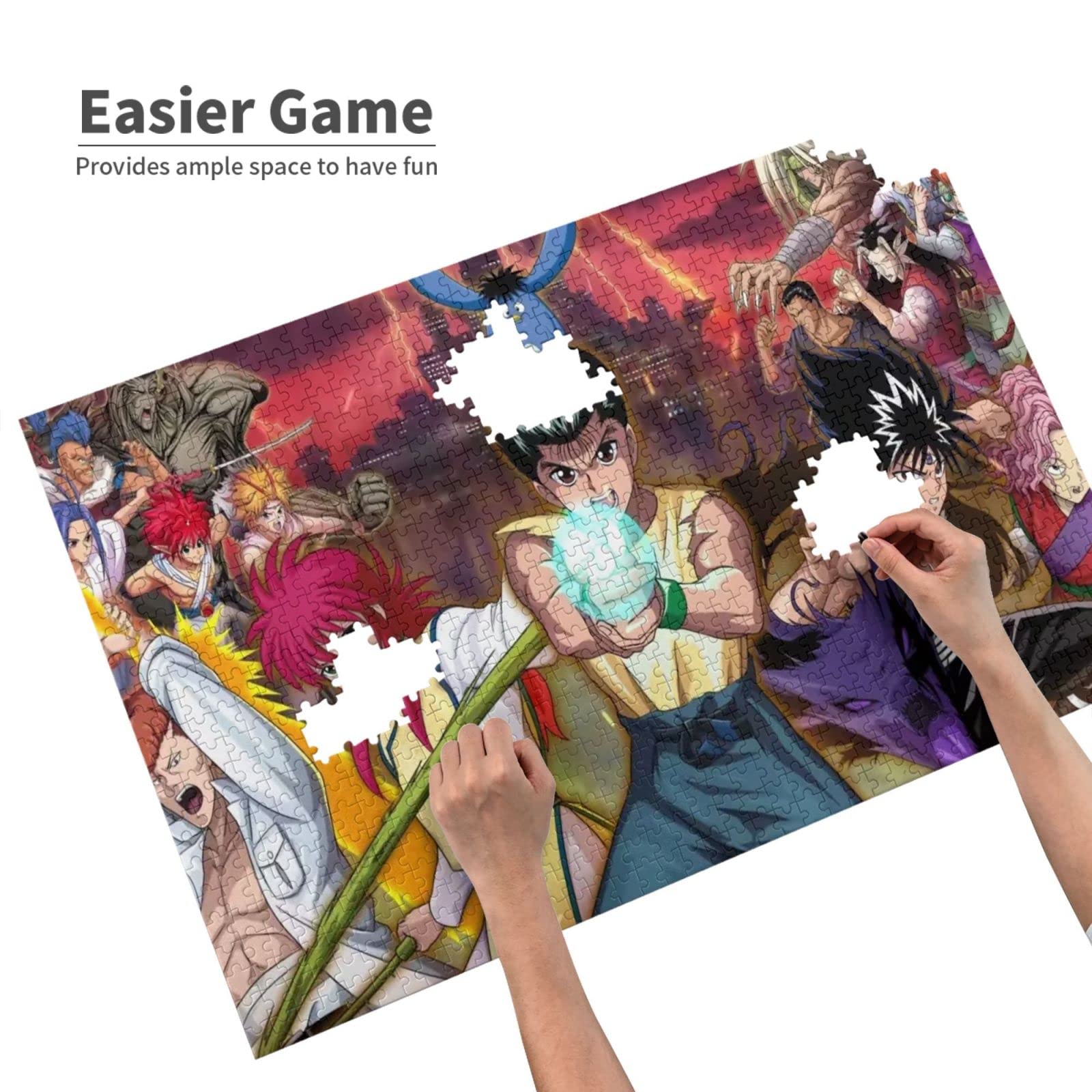 Amazon.co.jp: 幽遊白書 パズル ジグソーパズル 1000ピース 子供 知育