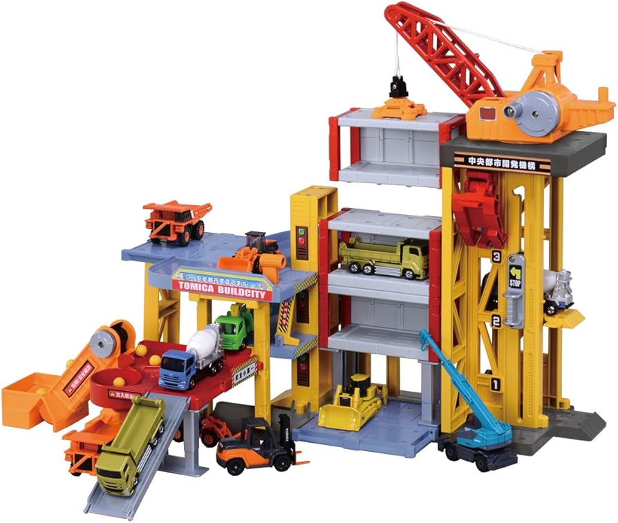 Amazon.co.jp: Tomica Tomica Town Build City Power Crane