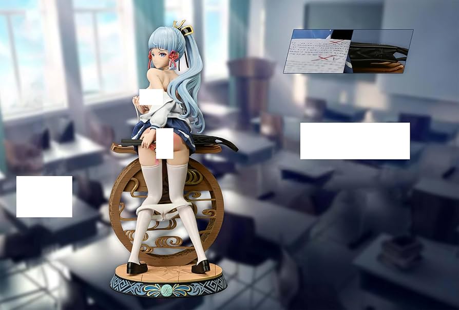 Amazon.co.jp: 神里綾華 かみさとあやか フィギュア 制服Ver. 1/6