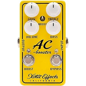 Xotic AH-Booster - アレン・ハインズ氏のシグネイチャー・ブースター