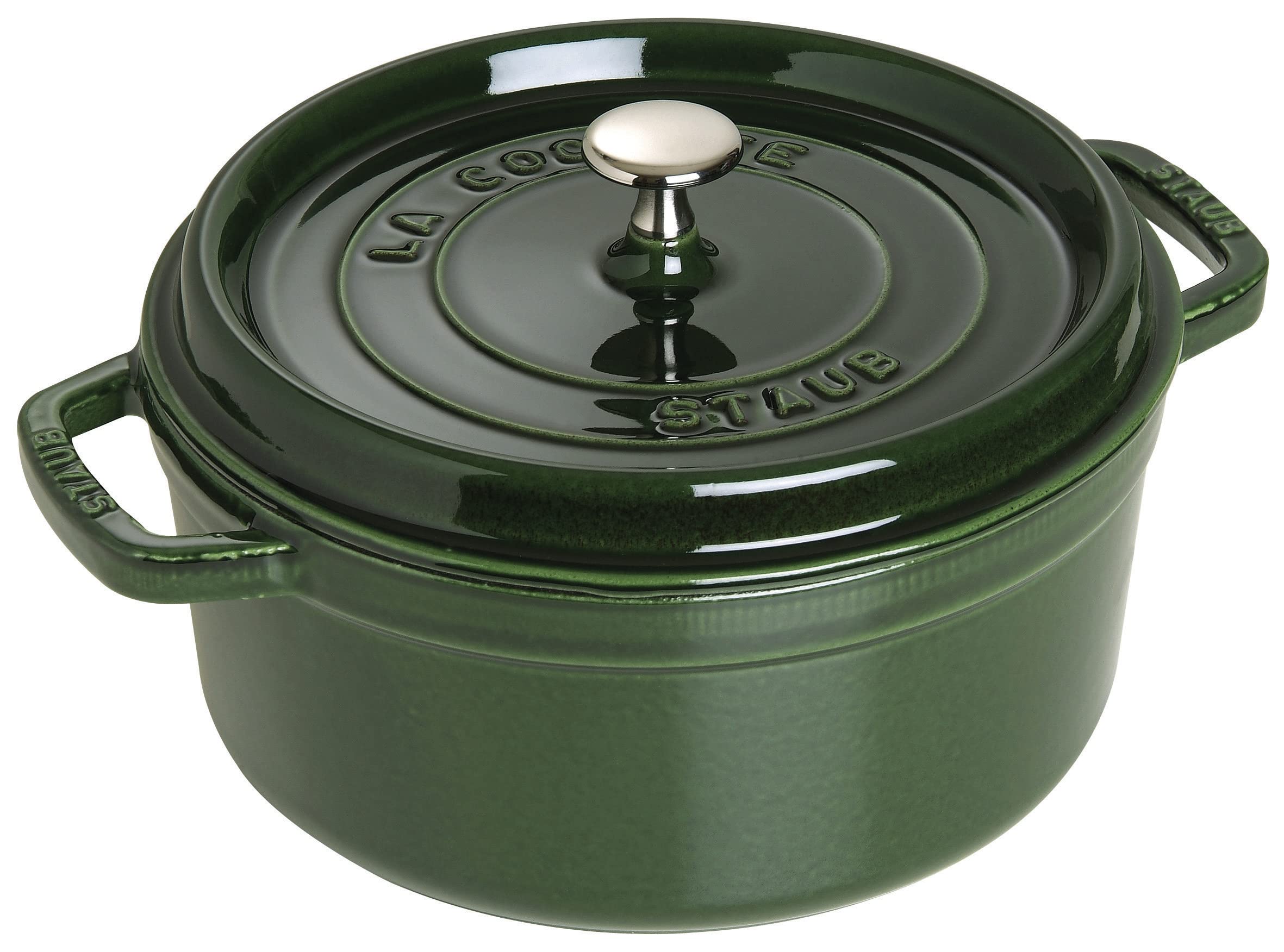 Amazon｜ストウブ(Staub) 「 ピコ ココット ラウンド バジルグリーン