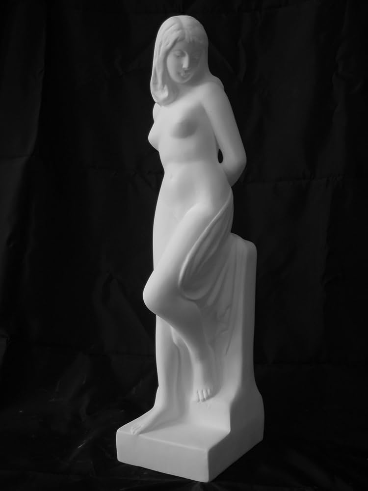 Amazon.co.jp: 石膏像 N－020 東洋の裸婦全身像 H．52cm