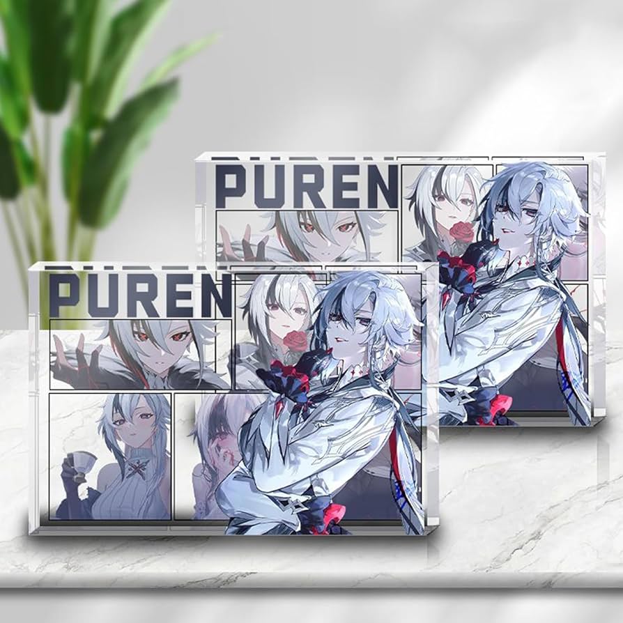 Amazon.co.jp: 原神 アクリルスタンド アルレッキーノ アクリル