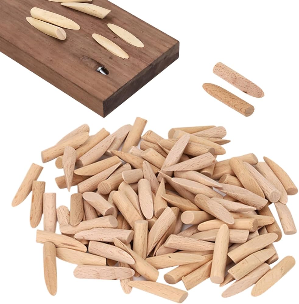 Amazon | ねじ穴用木栓、ねじ穴プラグ - ねじ穴用木栓家具用多目的