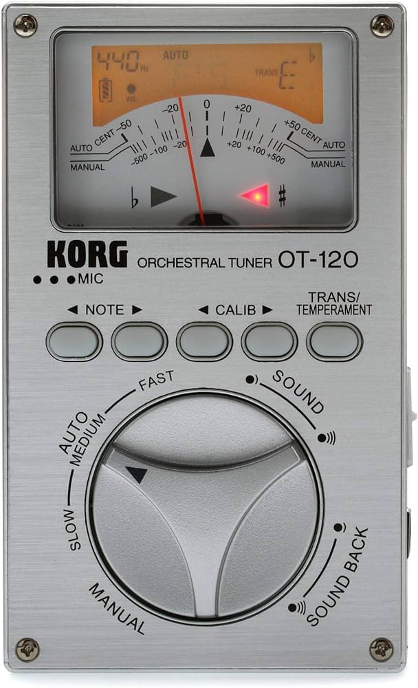 Amazon.co.jp: KORG クロマチックチューナー 針式メーター OT-120