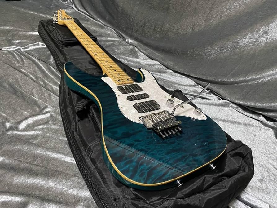 Amazon.co.jp: SCHECTER SD-2-24 AS 国産本格モデル！ 極上キルトTOP