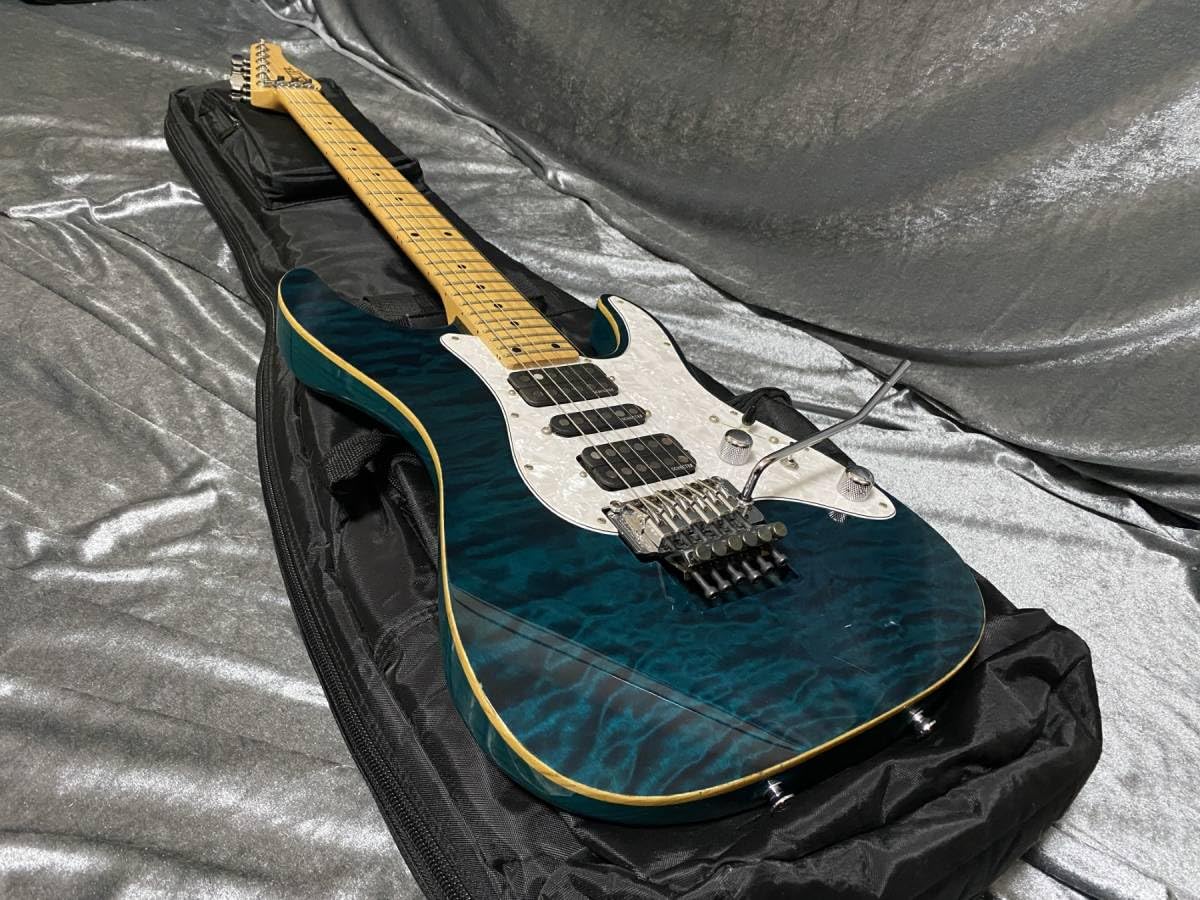 Amazon.co.jp: SCHECTER SD-2-24 AS 国産本格モデル！ 極上キルトTOP