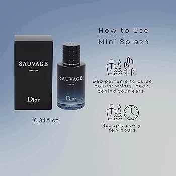 Amazon.com : Dior Sauvage Parfum for Men - .34 oz./10ml Mini