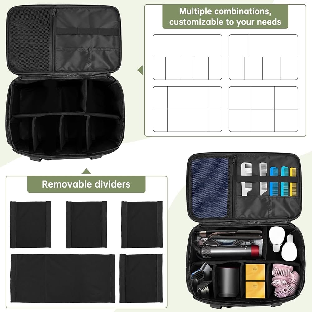 Amazon.com: TORIBIO Large Capacity Hairdresser Bag with Adjustable