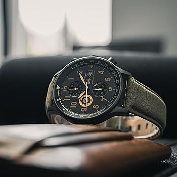 Amazon.com: AVI-8 Mens 42mm Hawker Hurricane Classic Chronograph