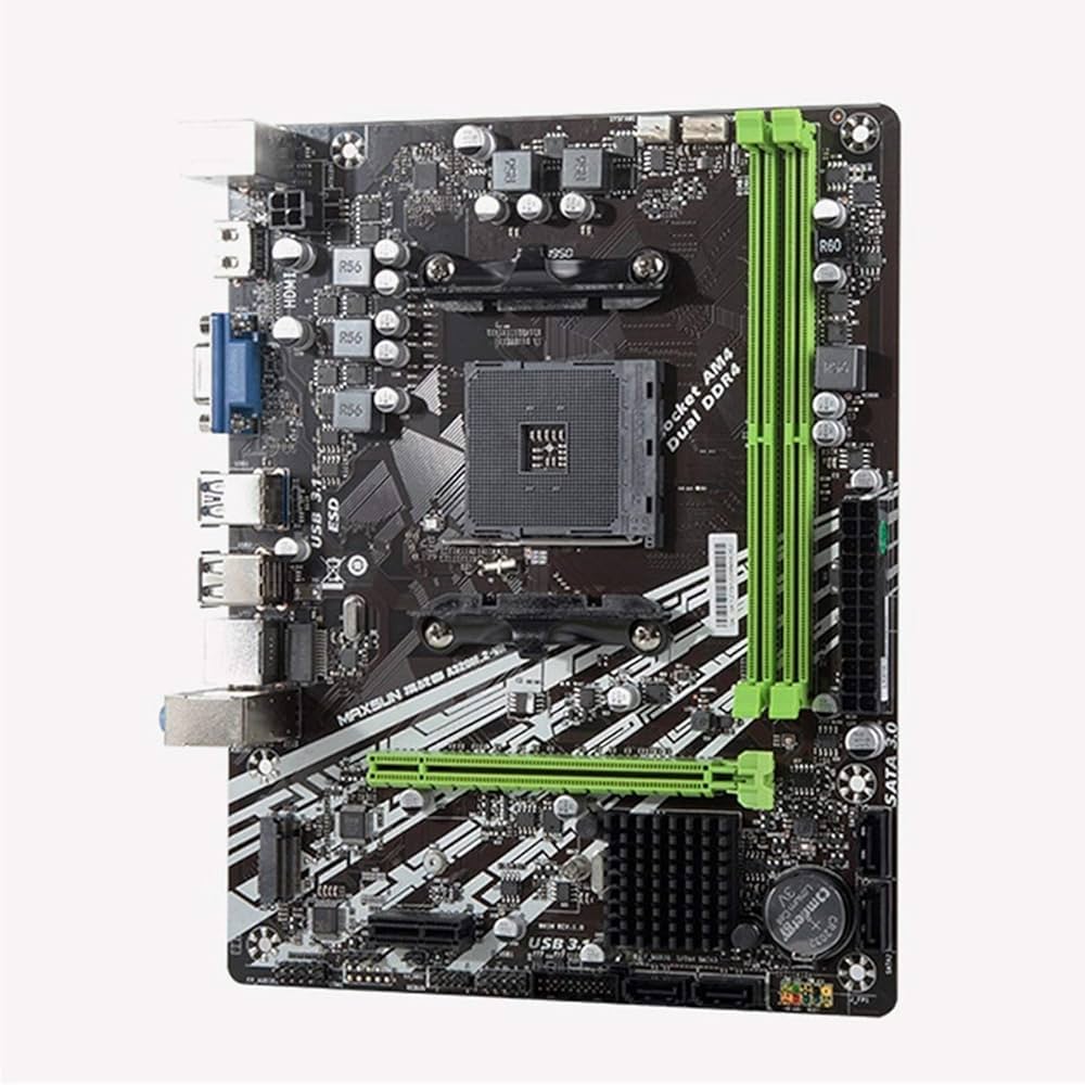 Amazon | MAXSUN マザーボード AM4 A320M-VH M.2 Challenger AMD Ddr4