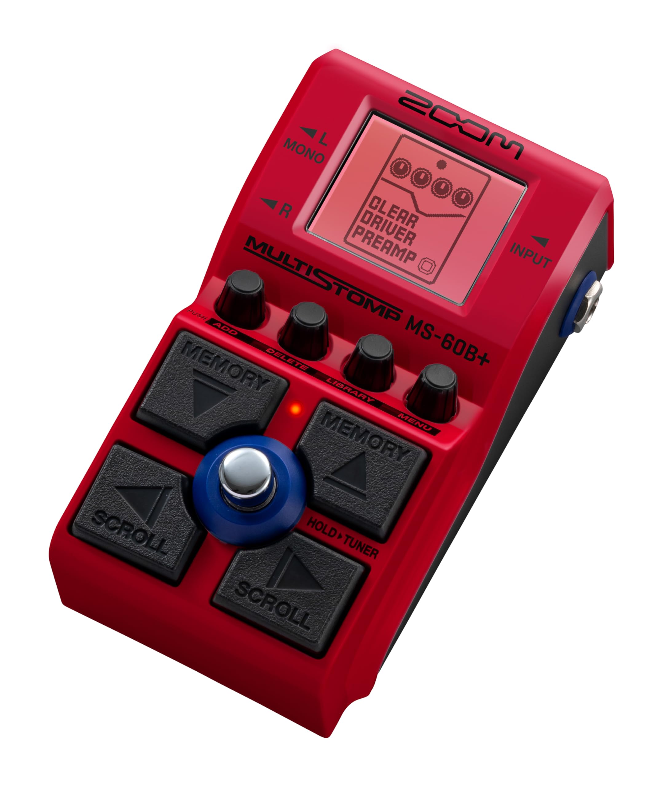 Amazon.co.jp: ZOOM MS-60B Plus ベースマルチエフェクター 100種以上