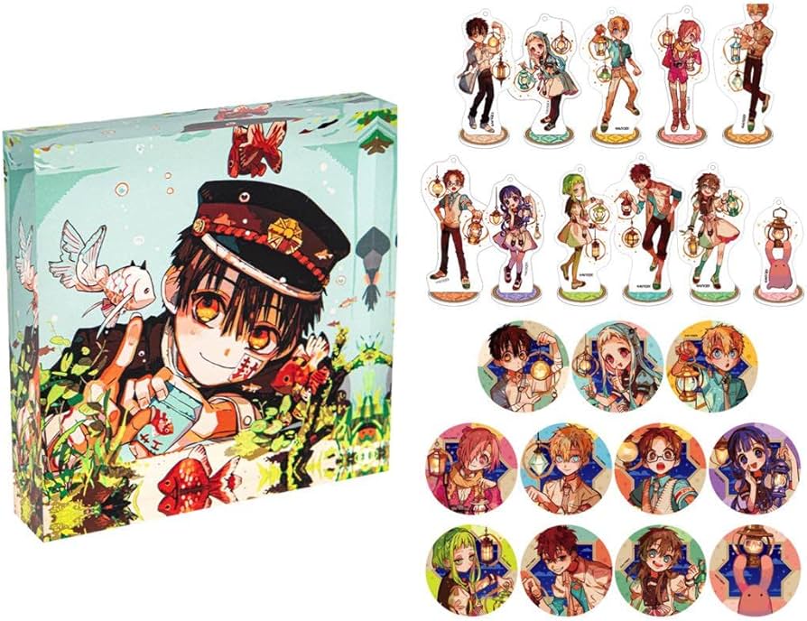 Amazon.co.jp: 地縛少年花子くんミュージアム アクリルブロック 缶