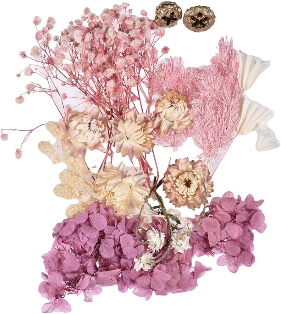 Amazon｜ドライフラワー 花材セット ハンドメイド材料 花資材 花束