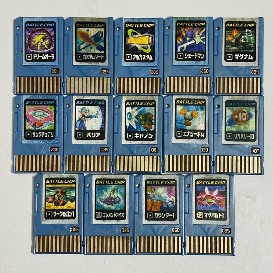 Amazon | 【現状品】タカラ ロックマンエグゼ バトルチップ 14枚セット