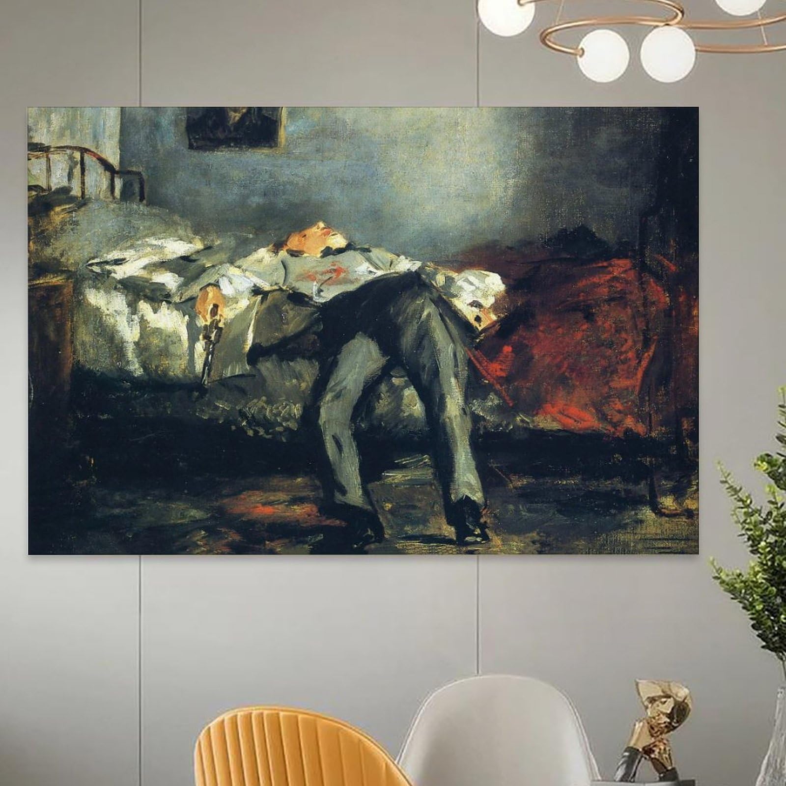 Amazon.co.jp: エドゥアール・マネEdouard Manet絵画作品（自殺マネ