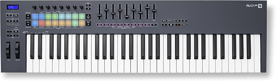 Amazon | novation ノベーション FLkey 61 USB MIDIキーボード 61鍵盤