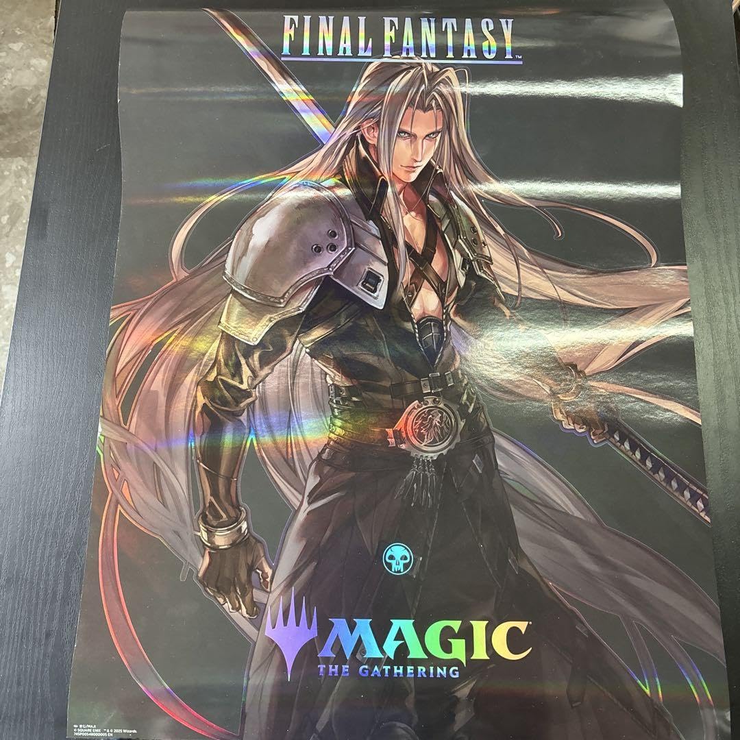 MTG FF クラウド ユウナ セフィロス プレイマット 3枚セット新品未開封