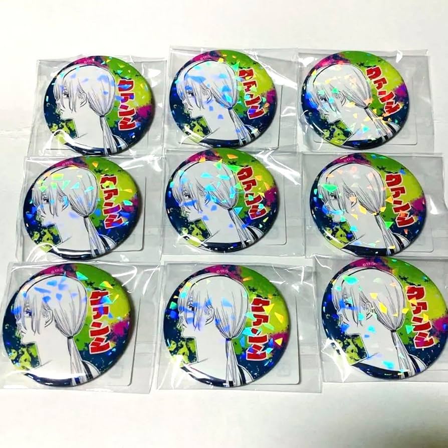 Amazon.co.jp: チェンソーマン オールスター缶バッジ クァンシ 受注