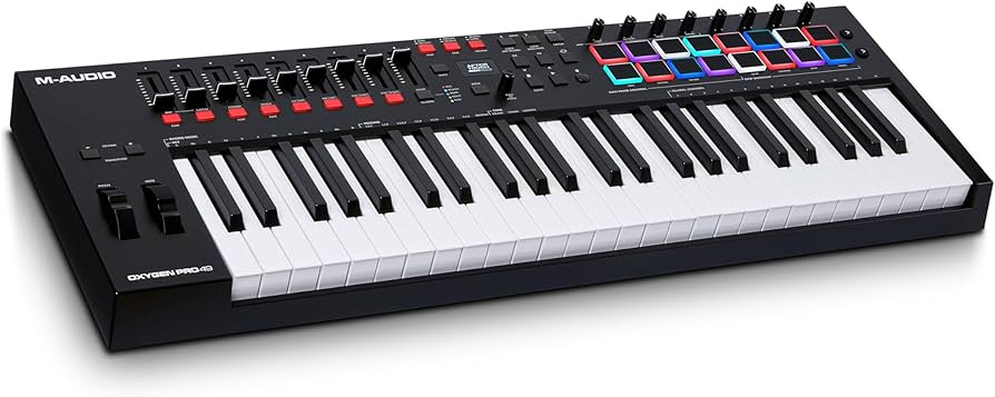 Amazon.com: M-AUDIO Oxygen Pro 49 Key USB MIDI Keyboard Controller