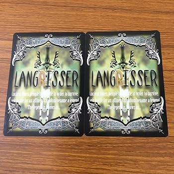 Amazon.co.jp: 亜36 ラングリッサー LANG RISSER カード トレカ まとめ