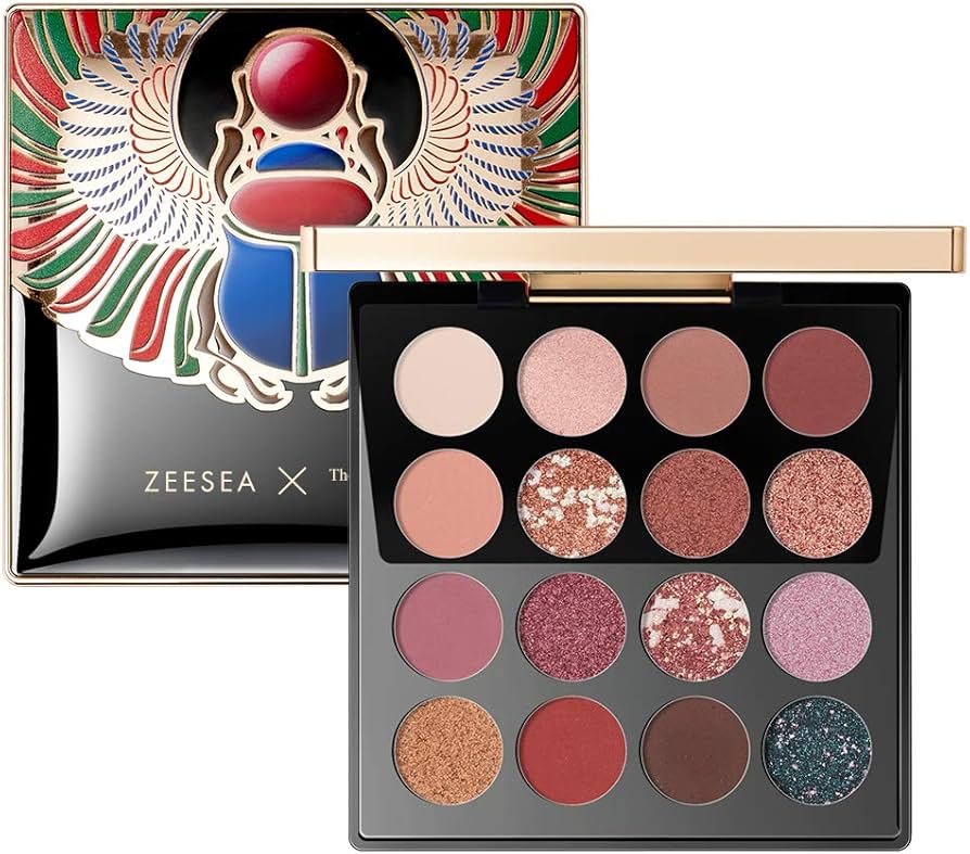 Amazon.co.jp: ZEESEA（ズーシー） アイシャドウ 16色 メイクパレット