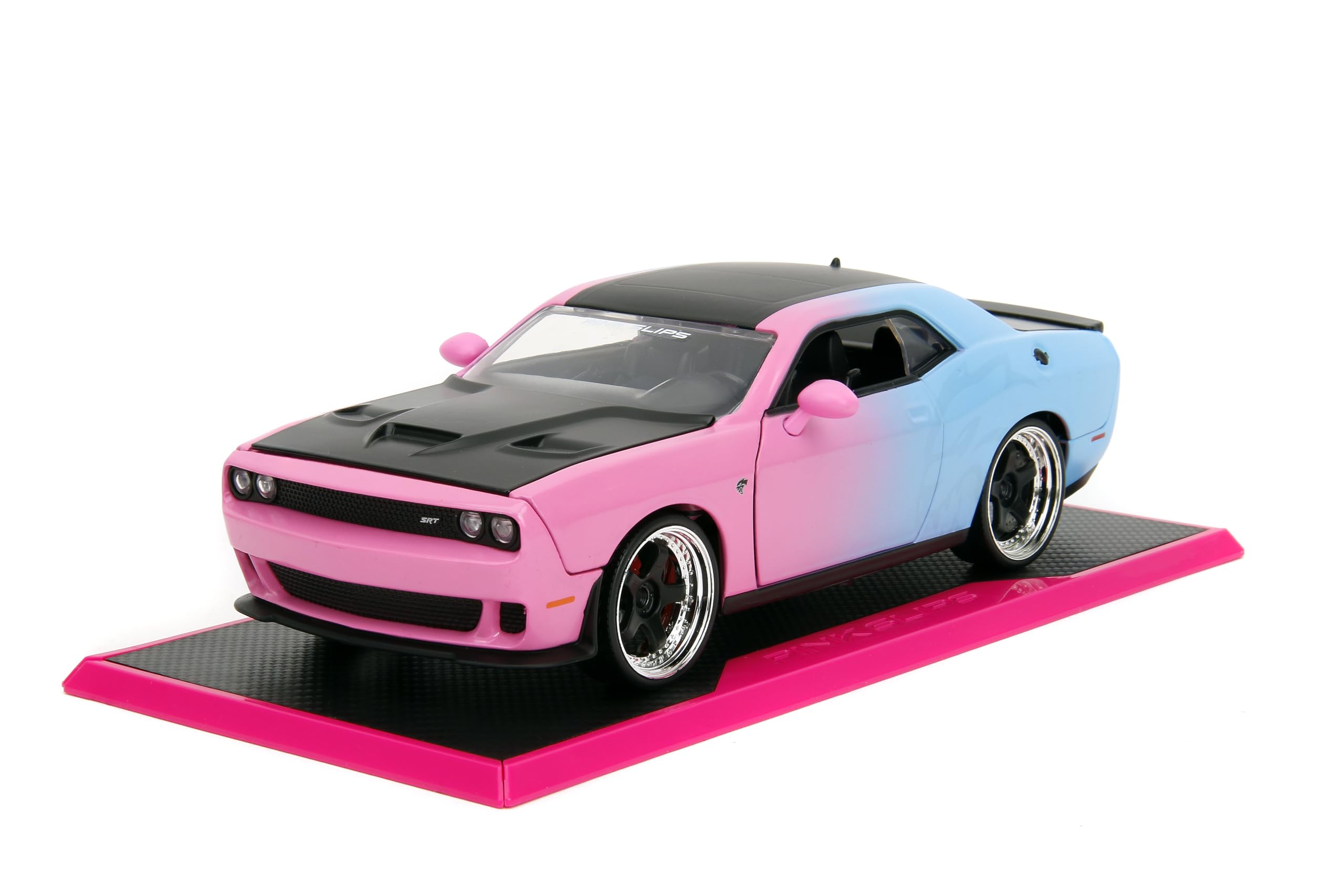 Amazon.com: Jada Pink Slips 1:24 W5 2015 Dodge Challenger SRT