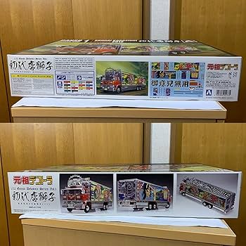 Amazon.co.jp: アオシマ 1/32 元祖デコトラシリーズ Vol.01 初代唐獅子