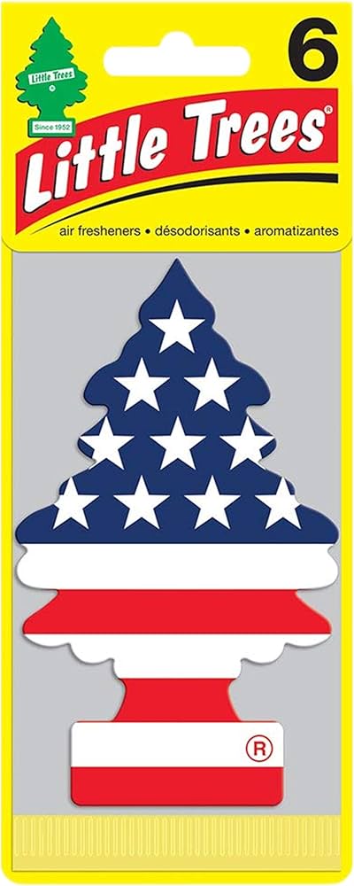 Amazon.co.jp: リトルツリー エアフレッシュナー 【Vannila Pride 6pac