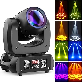 Amazon.co.jp: SEBRUANC 100W ムービングヘッドライト LED 回転DJ