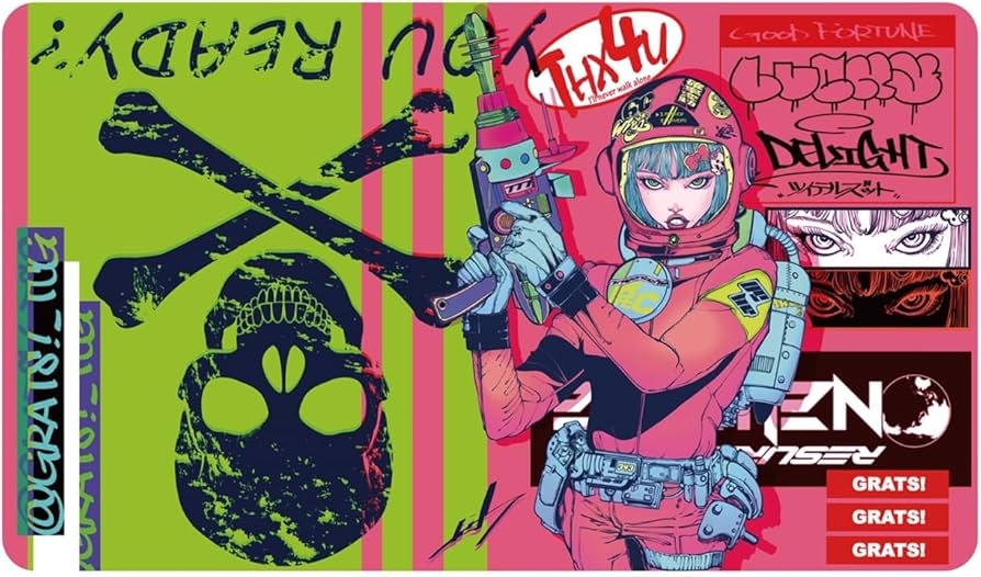 Amazon | 【Lián】カードゲーム用プレイマット 60㎝×35㎝ 【VS