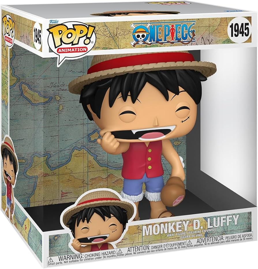 Amazon.com: Funko Pop! Jumbo: One Piece - Monkey D. Luffy