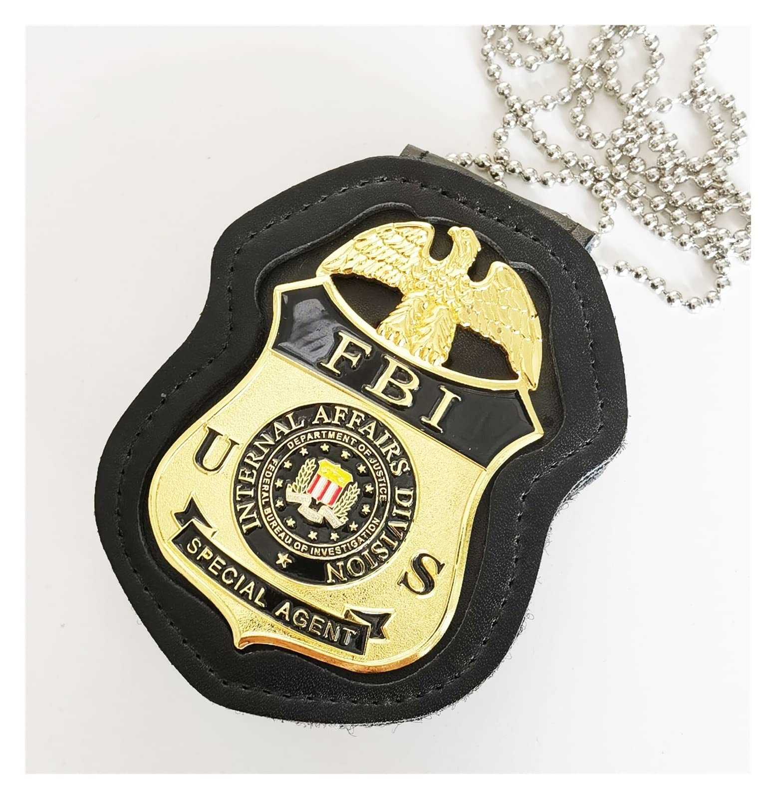 Amazon.co.jp: Brooch American FBI Badge Inlay Badge Holder