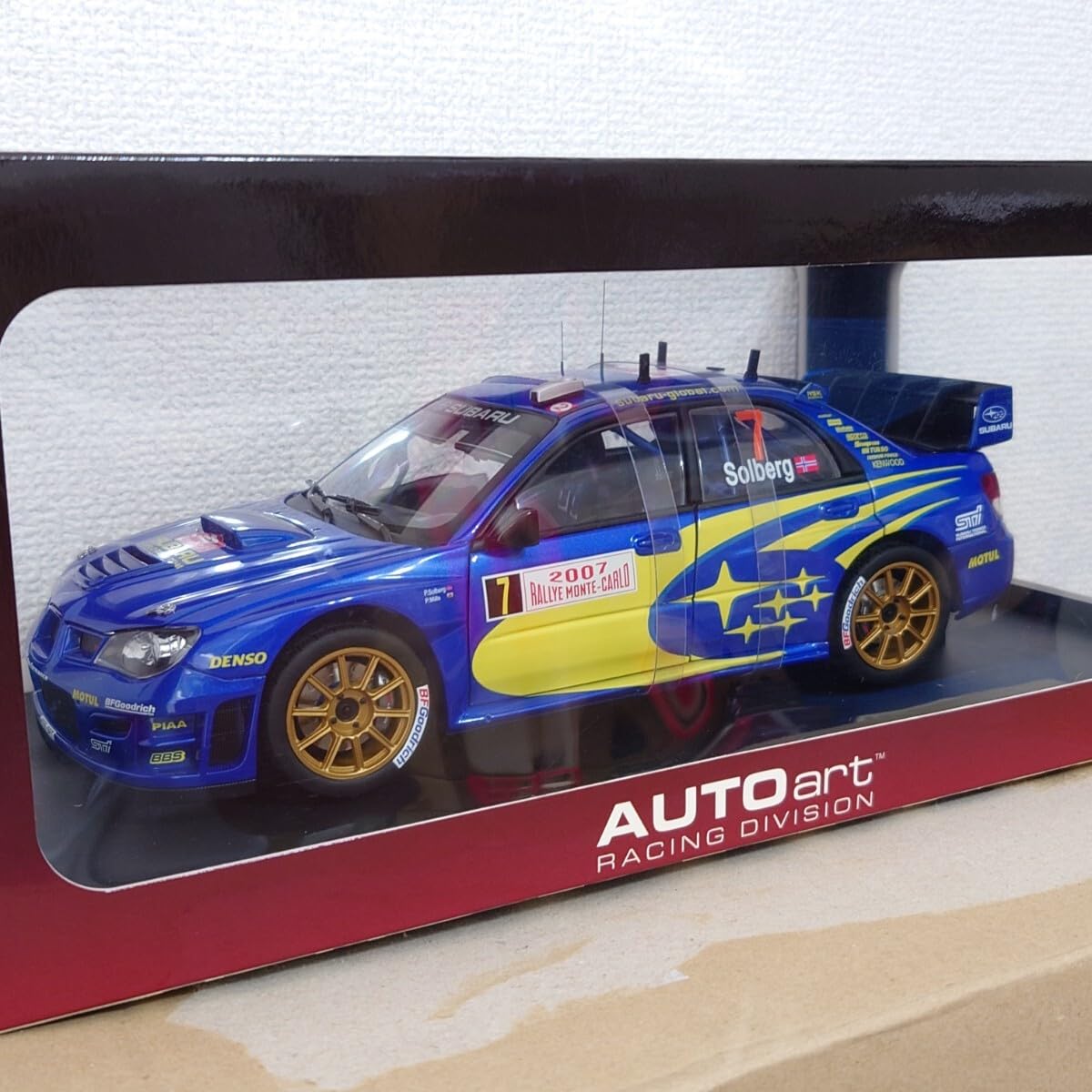 Amazon | Aa 1/18 スバル インプレッサ WRC STI 2007 ペター