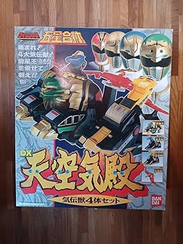 Amazon.co.jp: 五星戦隊ダイレンジャー DX龍星王&DX天空気殿 : おもちゃ