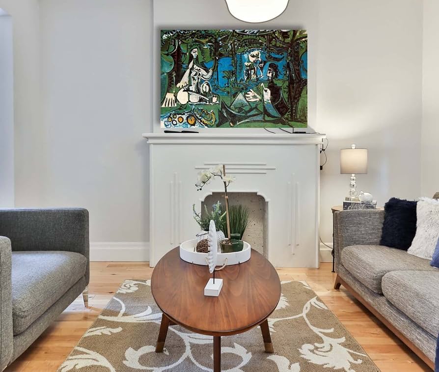 Amazon.co.jp: パブロ・ピカソ《草上の昼食》複製名画 ポスター飾り絵